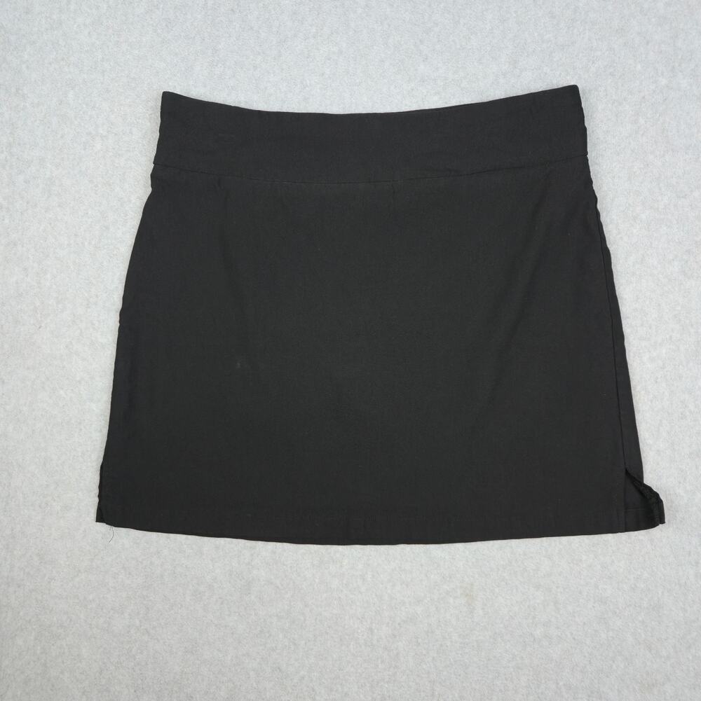 Rafaella Womens Size Large Black Skort